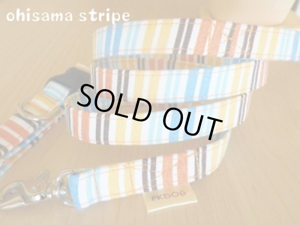 画像1: 【カラー＆リード1.5幅】ohisama stripe (1)